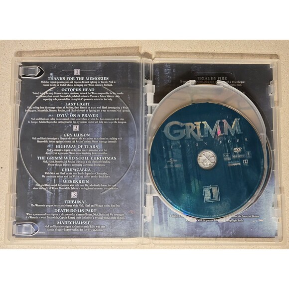 Grimm DVD Seasons 2 - 5 David Giuntoli TV Series Horror Universal Season 2 3 4 5 - Picture 10 of 15